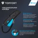 Нож безопасный Topfort 19мм трапец.+ кобура, пластик