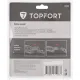 Набор ножей Topfort 18 мм универсал, утилитарный нож и ножницы