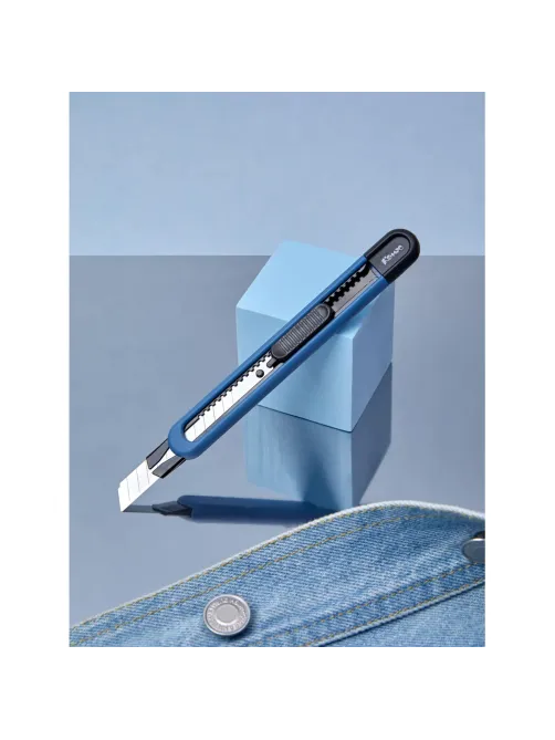 Нож универсальный КОМУС Denim 9 мм пластиковый мет направл.SX37S-DFT