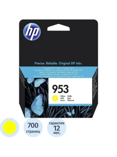 Картридж струйный HP 953 F6U14AE жел. для OJ Pro 8210/8720