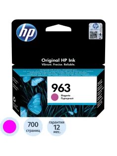 Картридж струйный HP 963 3JA24AE пурп. для OJ Pro 9010/9020