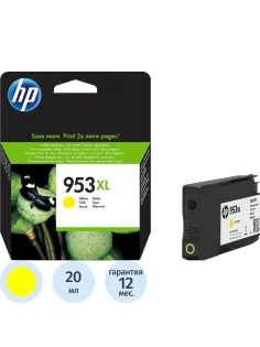 Картридж струйный HP 953XL F6U18AE жел. пов.емк. OJ Pro 8210/8720