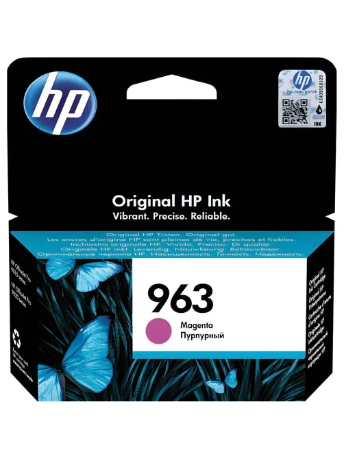 Картридж струйный HP 963 3JA24AE пурп. для OJ Pro 9010/9020