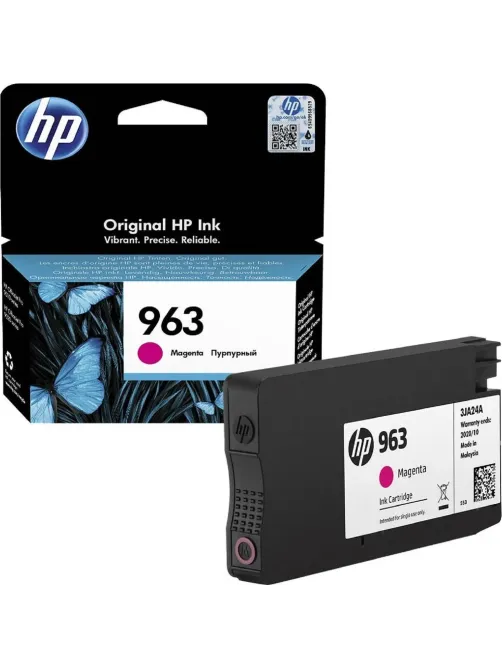 Картридж струйный HP 963 3JA24AE пурп. для OJ Pro 9010/9020