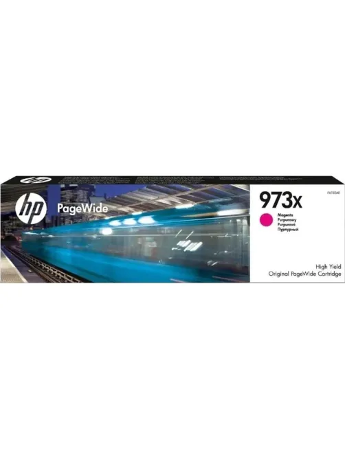 Картридж струйный HP 973X F6T82AE пурп. пов.емк. для PW Pro 452/477