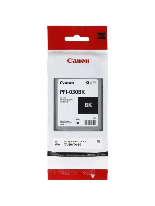 Картридж струйный Canon PFI-030BK 3489C001 черный (55мл) для Canon