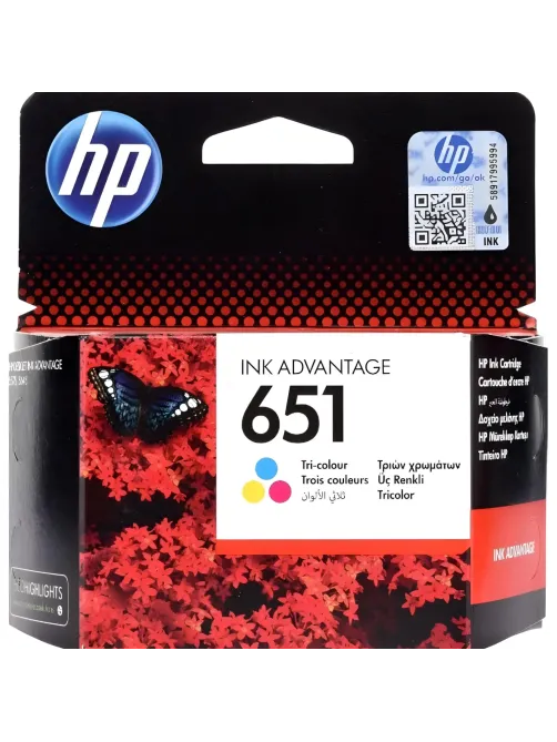 Картридж струйный HP 651 C2P11AE CMY цв. для DJ 5575