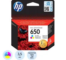 Картридж струйный HP 650 CZ102 цв. для DJ Ink Advantage 2515/3515