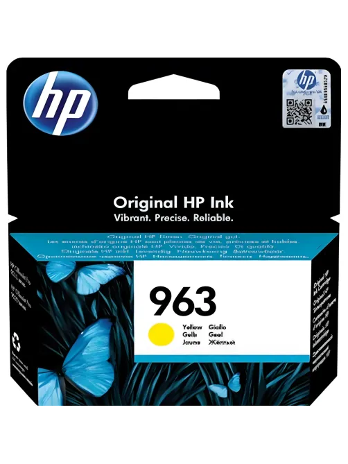 Картридж струйный HP 963 3JA25AE жел. для OJ Pro 9010/9020