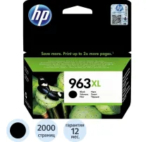 Картридж струйный HP 963XL 3JA30AE чер. пов.емк. OJ Pro 9010/9020