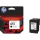 Картридж струйный HP 651 C2P10AE чер. для DJ 5575/5645