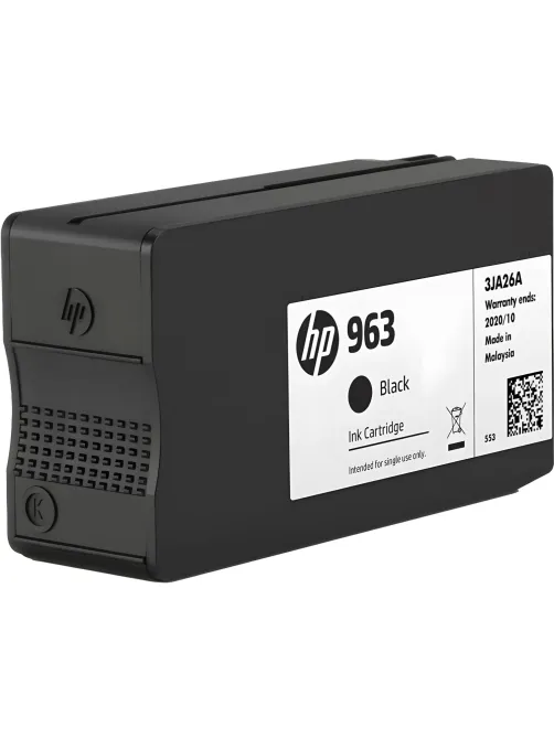 Картридж струйный HP 963 3JA26AE чер. для OJ Pro 9010/9020