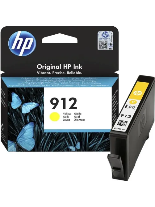 Картридж струйный HP 912 3YL79AE жел. для OfficeJet 801x/802x