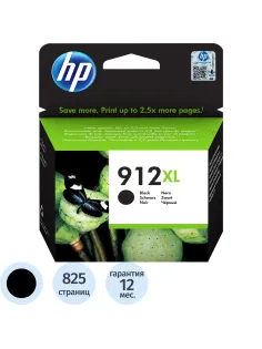 Картридж струйный HP 912XL 3YL84AE чер. пов. емк. для OfficeJet 801x/802x