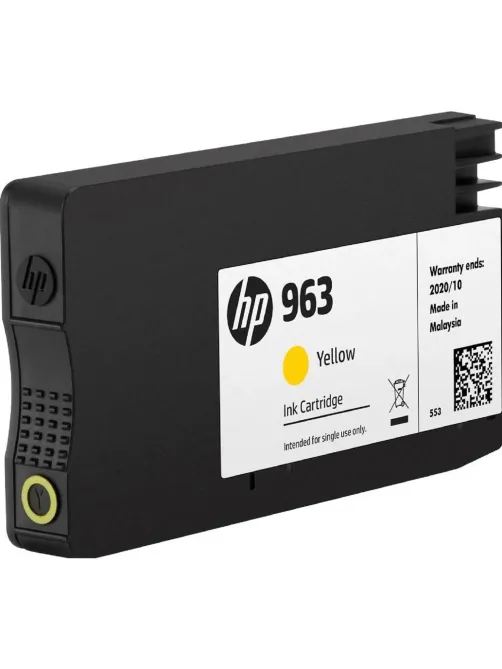 Картридж струйный HP 963 3JA25AE жел. для OJ Pro 9010/9020