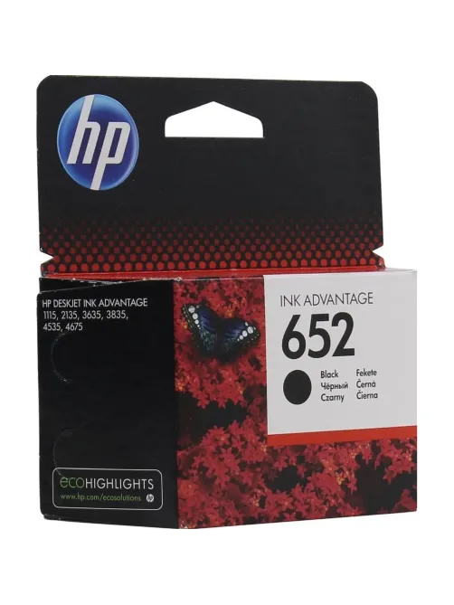 Картридж струйный HP 652 F6V25AE чер. для DJ 2135/3635/3775/3785/3835