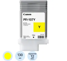 Картридж струйный Canon PFI-107Y (6708B001) жел. для iPF680/685/780/785