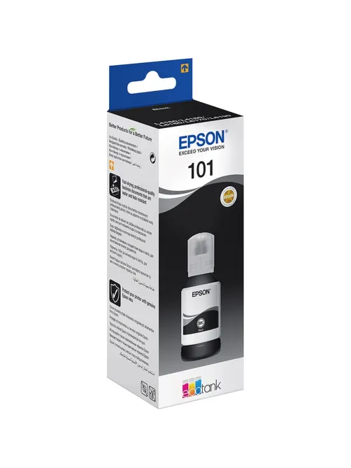 Чернила Epson 101 C13T03V14A чер. для EcoTank L6160/6170