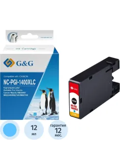 Картридж струйный G&G PGI-1400XL C гол.  для Canon MB2050/MB2350/MB2040