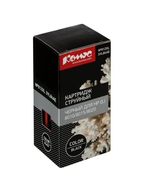 Картридж струйный Комус №912XL 3YL84AE чер.для HP OJ 8010/8015/8020
