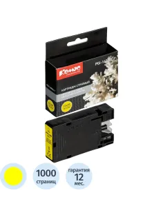 Картридж струйный Комус PGI-1400XL Y жел.для Canon MB2040/MB2140/MB2740