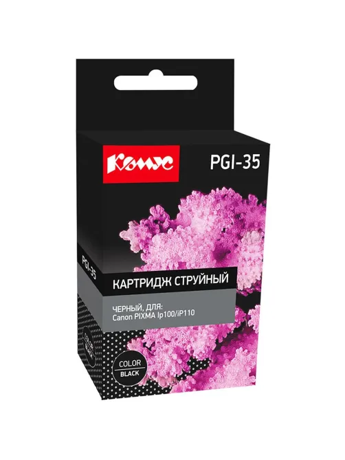 Картридж струйный Комус PGI-35 чер. для Canon PIXMA iP100