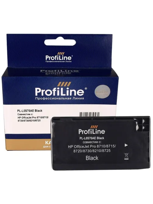 Картридж струйный ProfiLine PL-L0S70AE N953XL чер. для HP OJ Pro 7720/8720