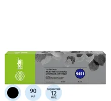 Картридж струйный Cactus CS-EPT9451 T9451 чер. для Epson WF-C5290DW
