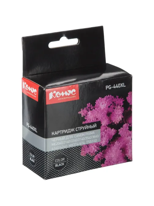 Картридж струйный Комус PG-440XL (5216B001) чер. для PIXMA MG2140/3140