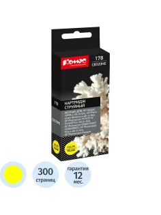 Картридж струйный Комус 178 CB320HE жел. Для HP Phsm D5463/С5383