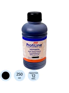 Чернила Premium для Canon/Epson/HP/Lexmark чер. 250 мл вод. ProfiLine