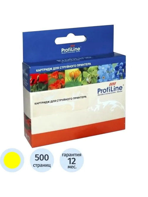 Картридж струйный ProfiLine PL-CLI-481Y XXL желт. для Canon Pixma TS6140