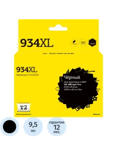 Картридж струйный T2 №934XL (IC-HC2P23A) чер.для HP Officejet Pro 6230/6830