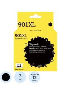 Картридж струйный T2 №901XL CC654AE (IC-H654) чер. для HP Officejet J4524