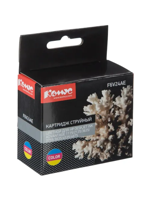Картридж струйный Комус 652 F6V24AE CMY цв. для DJ2135/3635/3835
