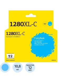 Картридж струйный T2 LC-1280C XL (IC-B1280XL-C)гол. для Brother MFC-J5910DW