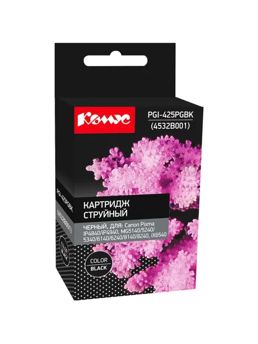 Картридж струйный Комус PGI-425PGBK (4532B001) чер. для Canon