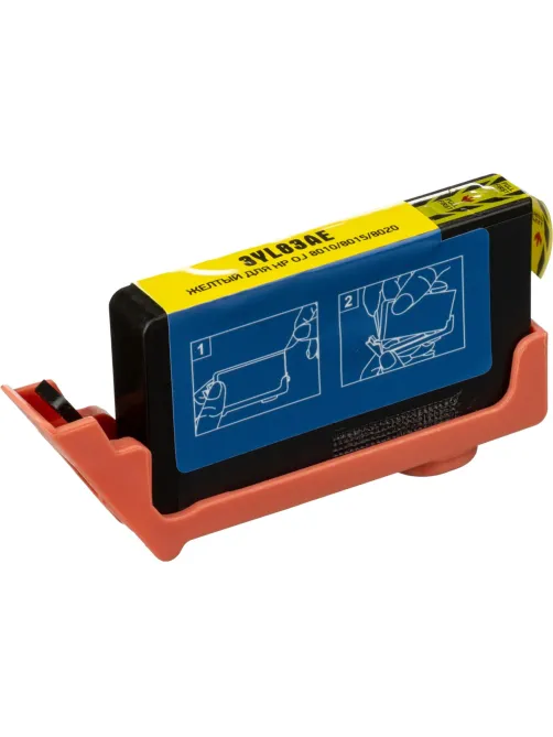 Картридж струйный Комус №912XL 3YL83AE жел.для HP OJ 8010/8015/8020