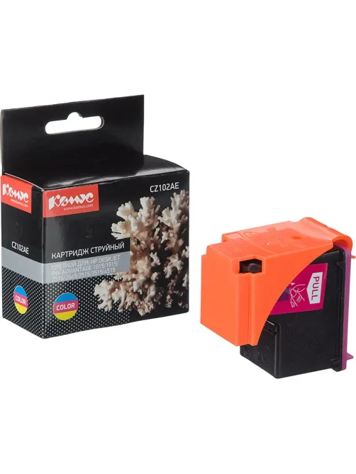 Картридж струйный Комус 650 CZ102AE цв. для DJ Ink Advantage 2515/3515