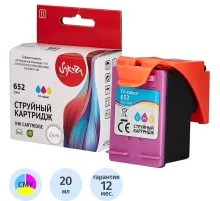 Картридж струйный Sakura №652 (F6V24AE) цв.для HP 2135/3635/4535/5075/5275