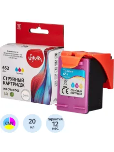 Картридж струйный Sakura №652 (F6V24AE) цв.для HP 2135/3635/4535/5075/5275