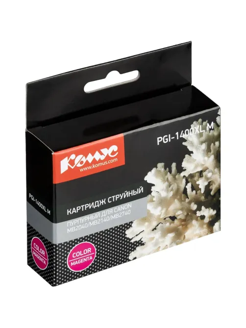 Картридж струйный Комус PGI-1400XL M пур.для Canon MB2040/MB2140/MB2740