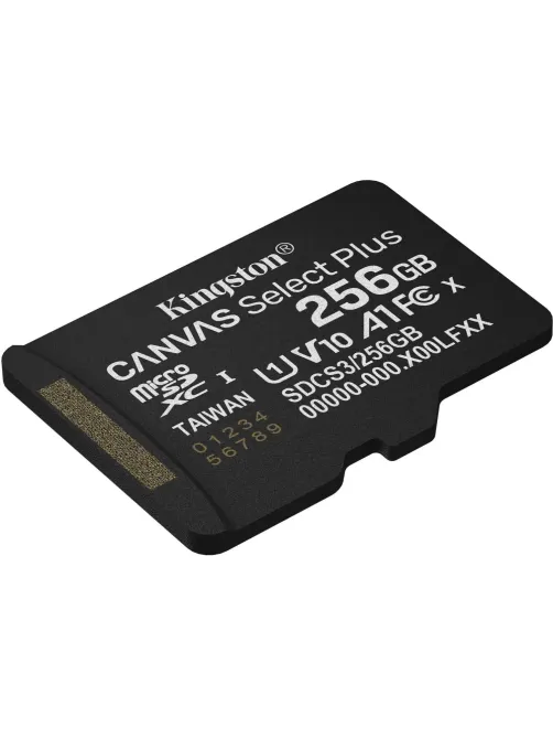 Карта памяти micro SDXC Kingston Canvas Select Plus Gen3 адапт. SDCS3/256GB