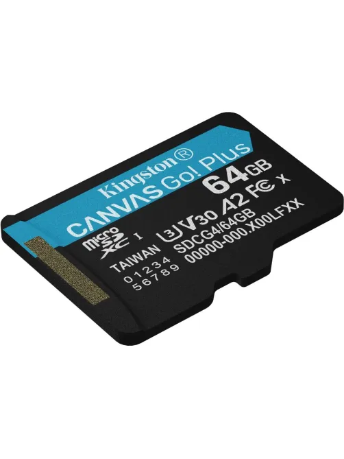 Карта памяти microSDXC Kingston SDCG4/64GBSP 64G Go Plus G4 200R V30