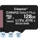 Карта памяти Kingston Canvas Select Plus microSDXC UHS-I, SDCS2/128GBSP