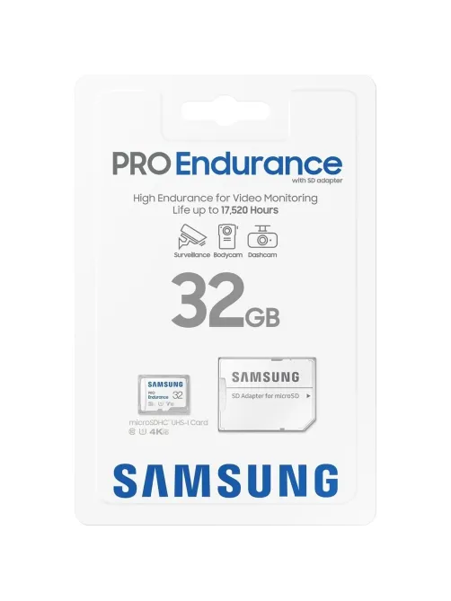 Карта памяти Samsung (MB-MJ32KA/APC)micSDXC 32Gb Pro Endur.UHS-I U3 V30+ADP