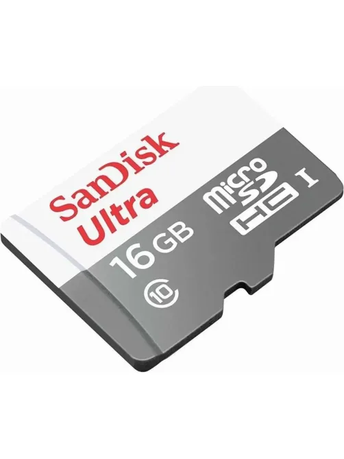 Карта памяти SanDisk microSD 16GB microSDHC Class 10 Ultra 80MB/s