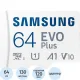 Карта памяти Samsung evo plus microSD 64gb MB-MC64KA/SA/APC / MB-MC64SA/CN
