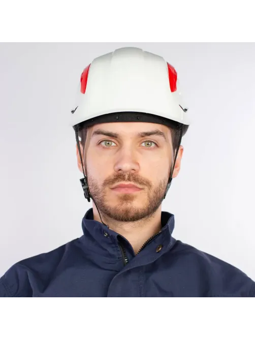 Каска защитная DELTA PLUS GRANITE WIND, белая, с вентиляцией (GRAWIBCFL)