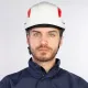 Каска защитная DELTA PLUS GRANITE WIND, белая, с вентиляцией (GRAWIBCFL)